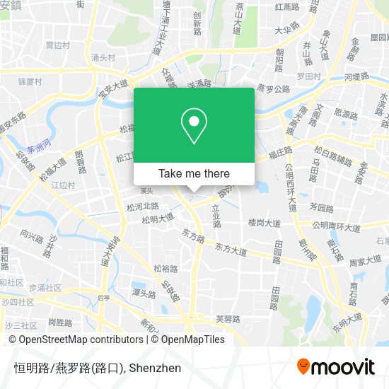 恒明路/燕罗路(路口) map
