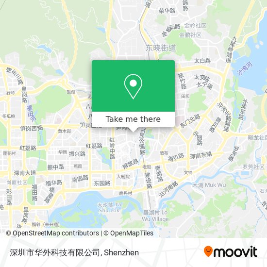 深圳市华外科技有限公司 map