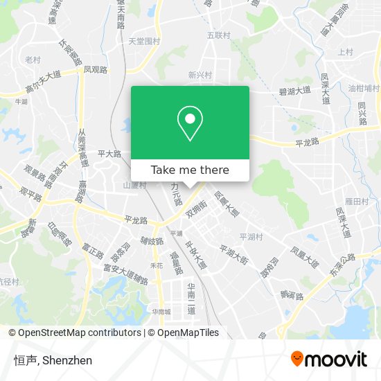 恒声 map