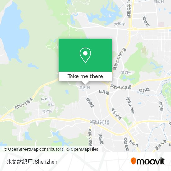 兆文纺织厂 map