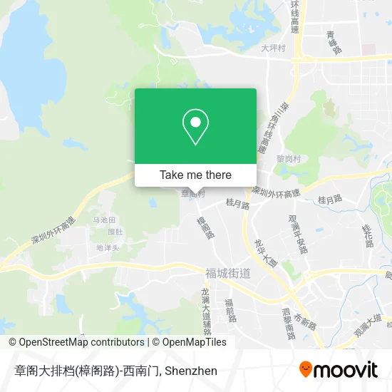 章阁大排档(樟阁路)-西南门 map