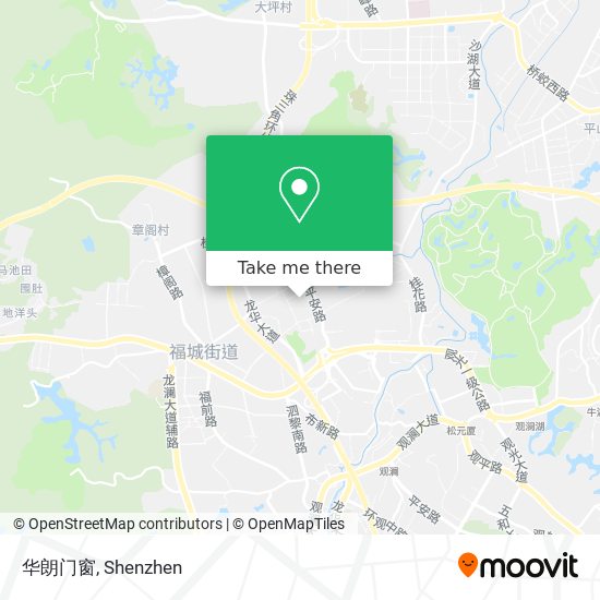 华朗门窗 map