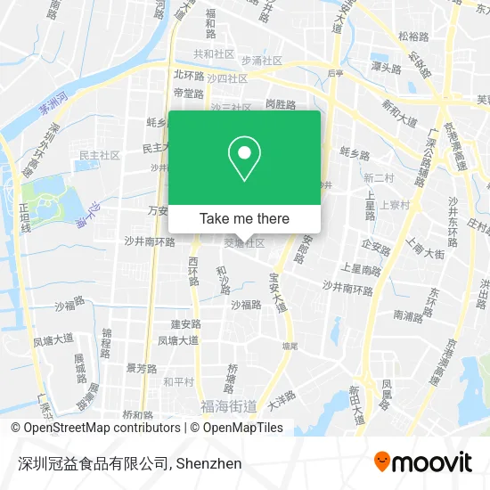 深圳冠益食品有限公司 map