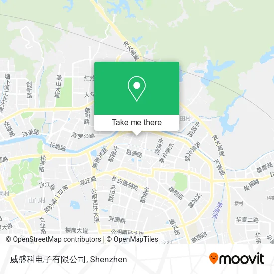 威盛科电子有限公司 map