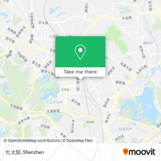 红太阳 map