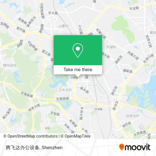腾飞达办公设备 map