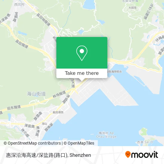 惠深沿海高速/深盐路(路口) map