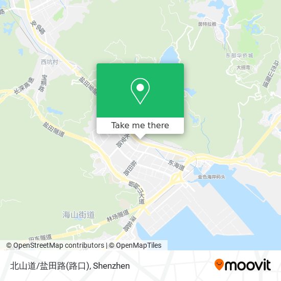 北山道/盐田路(路口) map