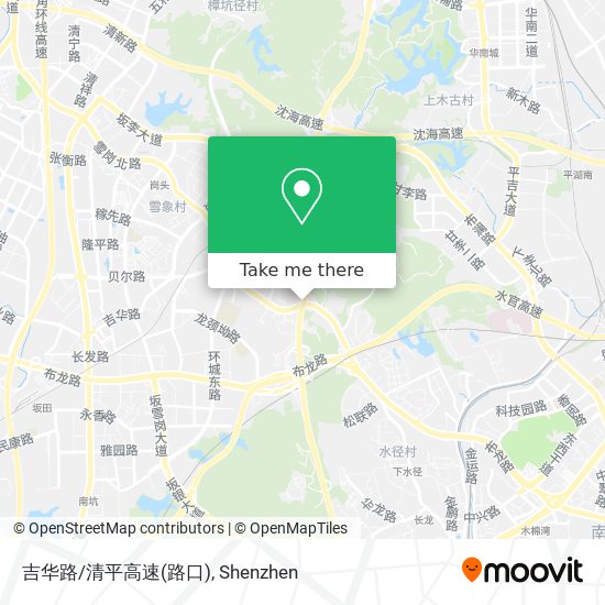 吉华路/清平高速(路口) map
