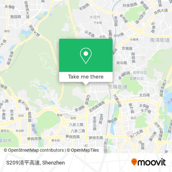 S209清平高速 map