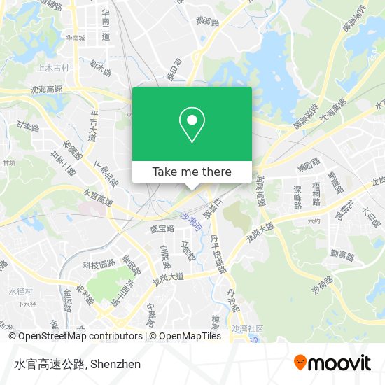 水官高速公路 map