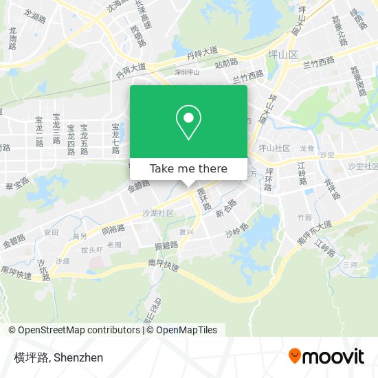 横坪路 map