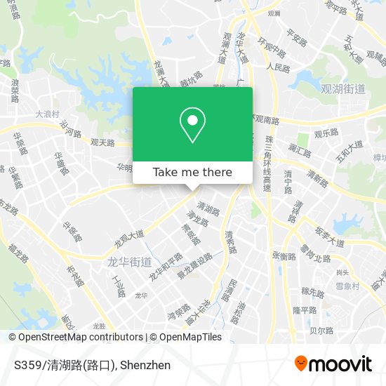 S359/清湖路(路口) map