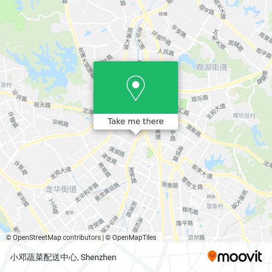 小邓蔬菜配送中心 map