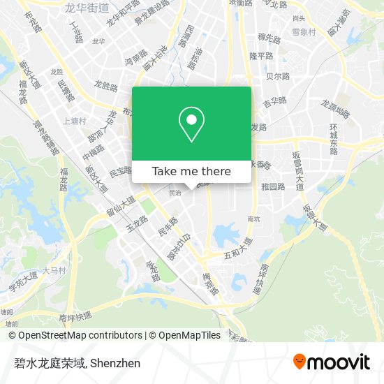 碧水龙庭荣域 map