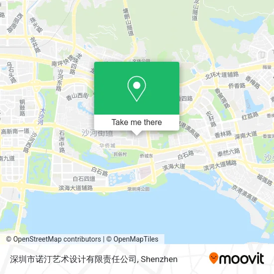 深圳市诺汀艺术设计有限责任公司 map