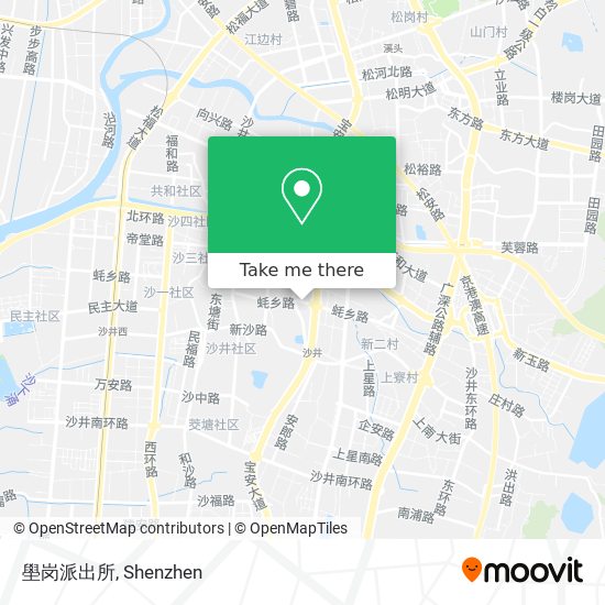 壆岗派出所 map