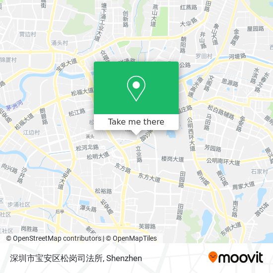 深圳市宝安区松岗司法所 map