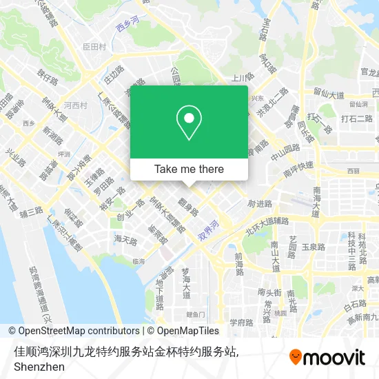佳顺鸿深圳九龙特约服务站金杯特约服务站 map