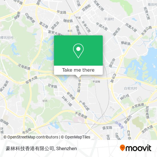 豪林科技香港有限公司 map