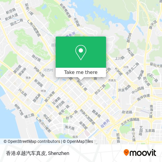 香港卓越汽车真皮 map