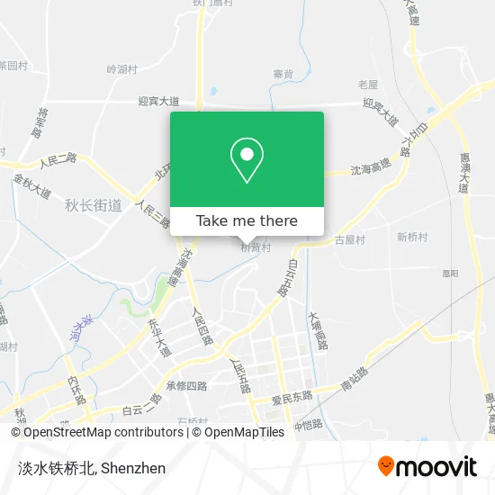 淡水铁桥北 map