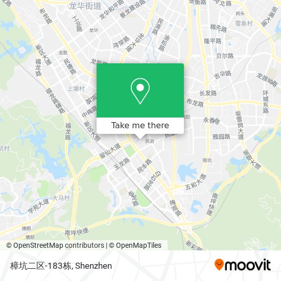 樟坑二区-183栋 map