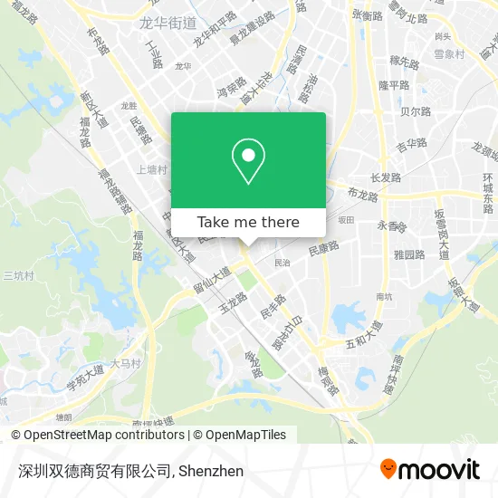深圳双德商贸有限公司 map