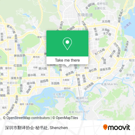 深圳市翻译协会-秘书处 map