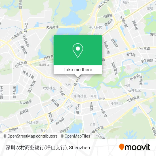 深圳农村商业银行(坪山支行) map