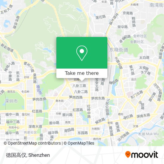德国高仪 map