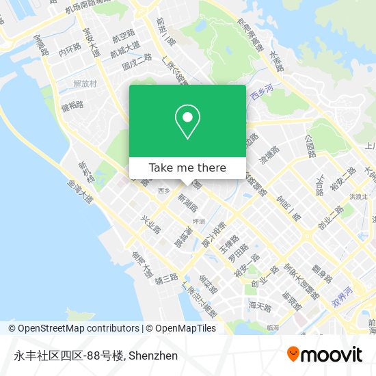 永丰社区四区-88号楼 map