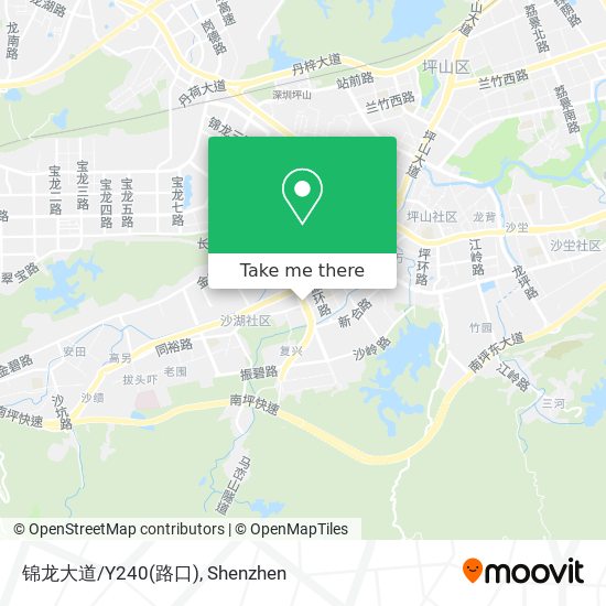 锦龙大道/Y240(路口) map
