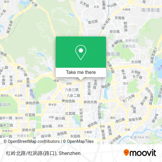红岭北路/红岗路(路口) map