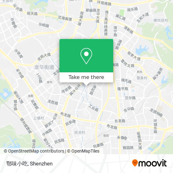 鄂味小吃 map