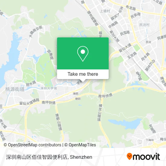 深圳南山区佰佳智园便利店 map