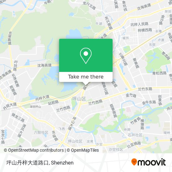 坪山丹梓大道路口 map