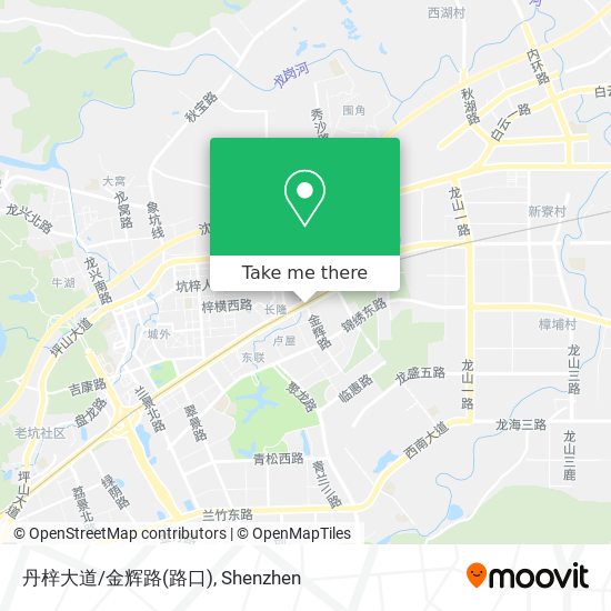 丹梓大道/金辉路(路口) map