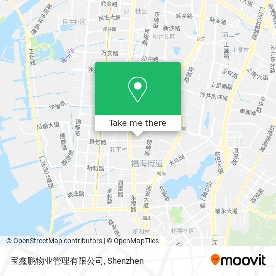 宝鑫鹏物业管理有限公司 map