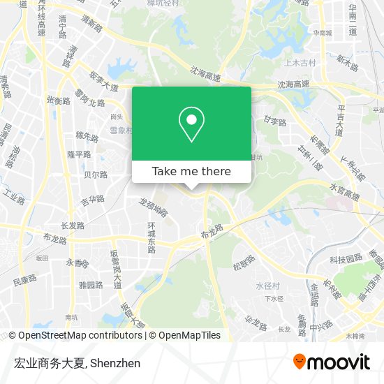 宏业商务大夏 map