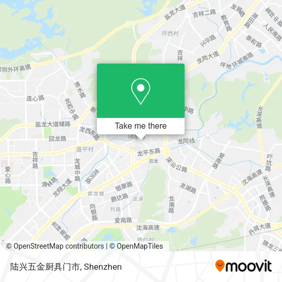 陆兴五金厨具门市 map
