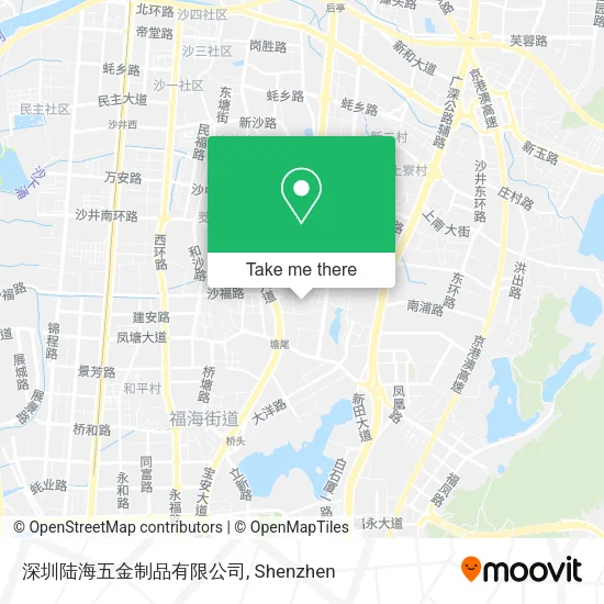 深圳陆海五金制品有限公司 map