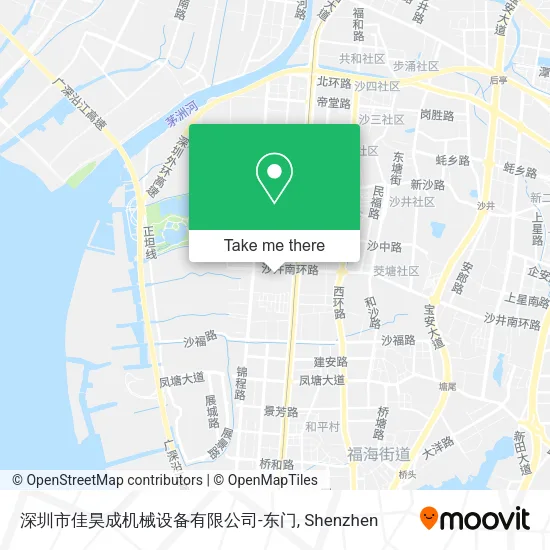 深圳市佳昊成机械设备有限公司-东门 map
