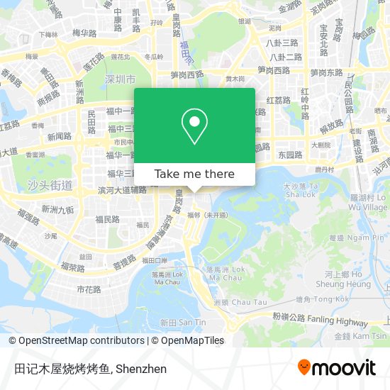 田记木屋烧烤烤鱼 map