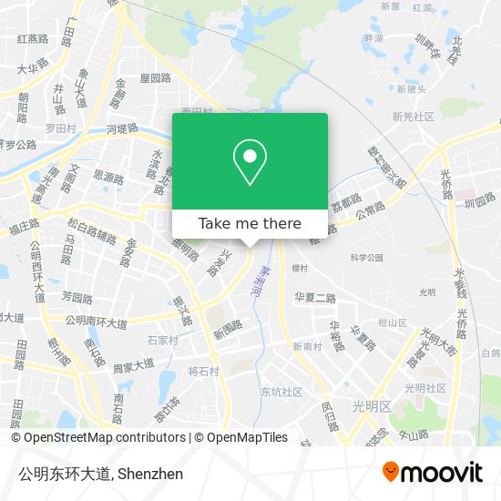 公明东环大道 map