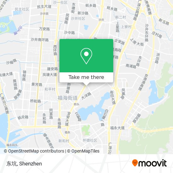 东坑 map