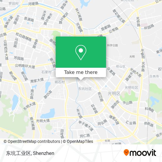 东坑工业区 map