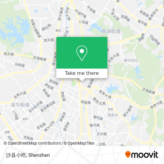 沙县小吃 map