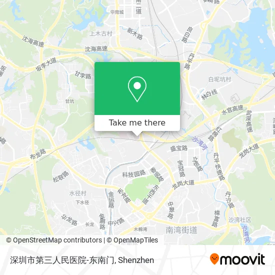 深圳市第三人民医院-东南门 map
