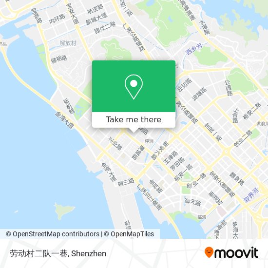 劳动村二队一巷 map
